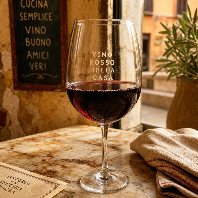 Vino tinto de la casa (copa)